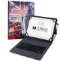 Subblim Keytab USB England Funda con Teclado para Tablet 10,1 pulgadas